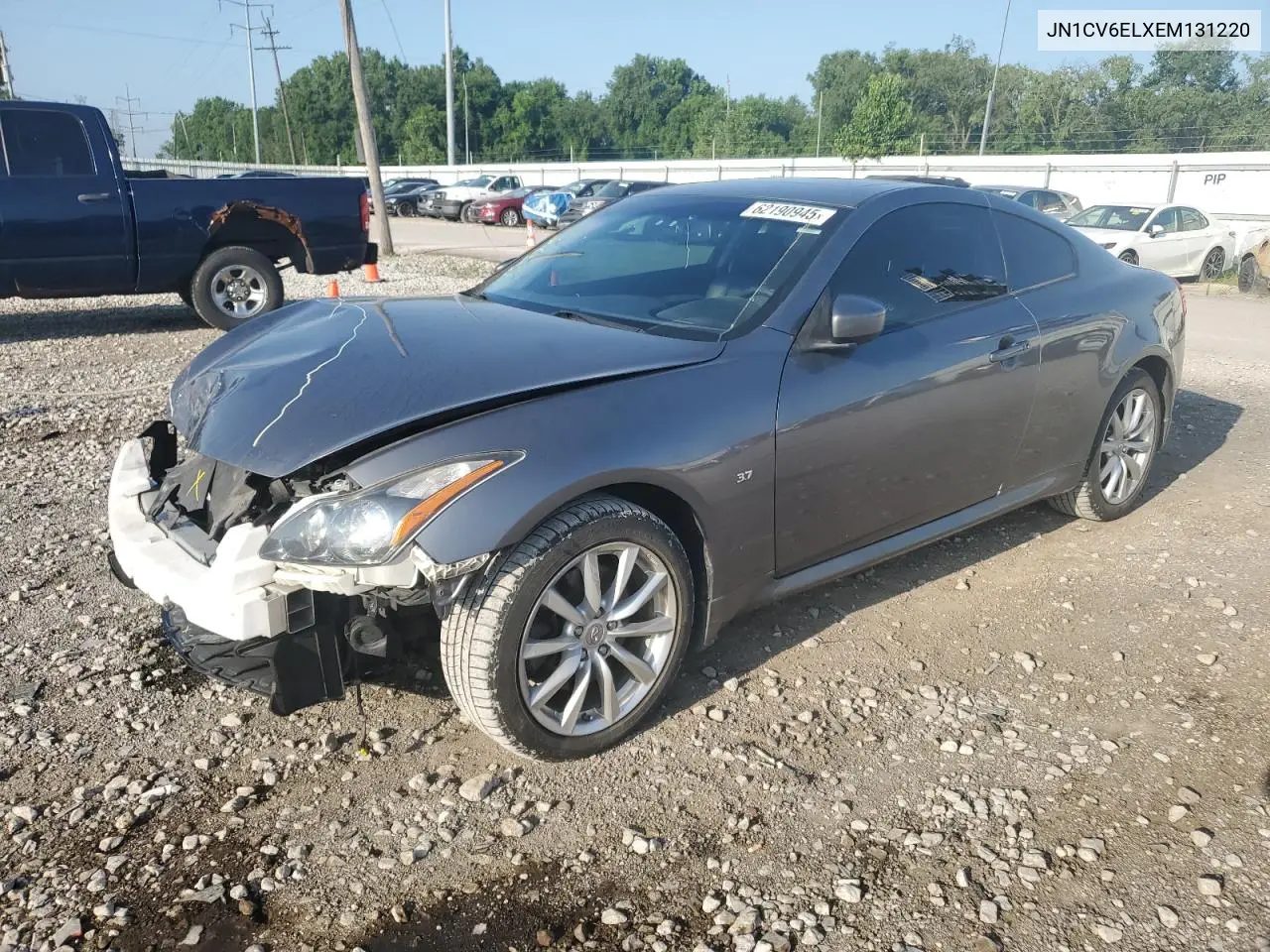2014 Infiniti Q60 Journey VIN: JN1CV6ELXEM131220 Lot: 62190945