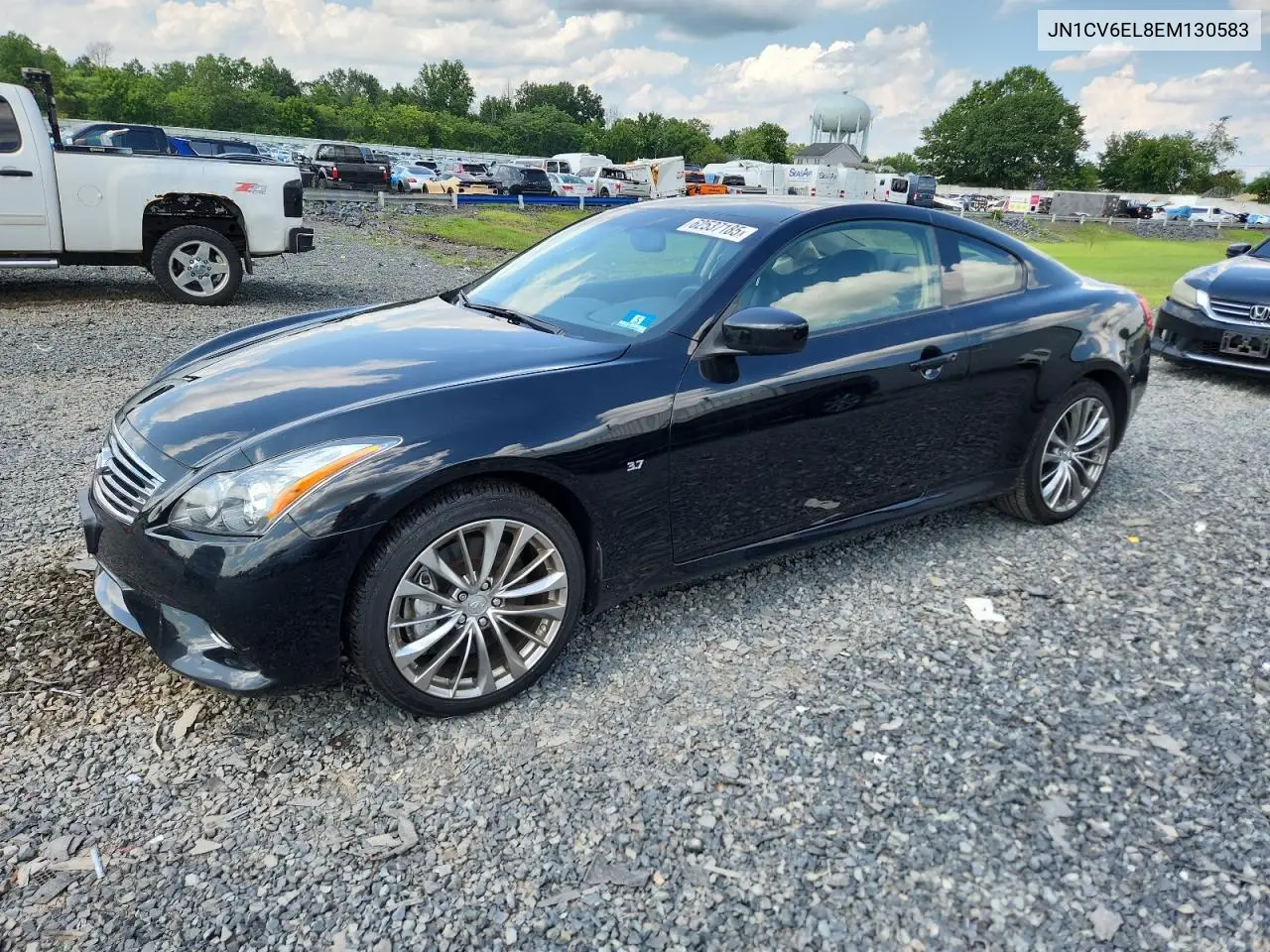 2014 Infiniti Q60 Journey VIN: JN1CV6EL8EM130583 Lot: 62537185