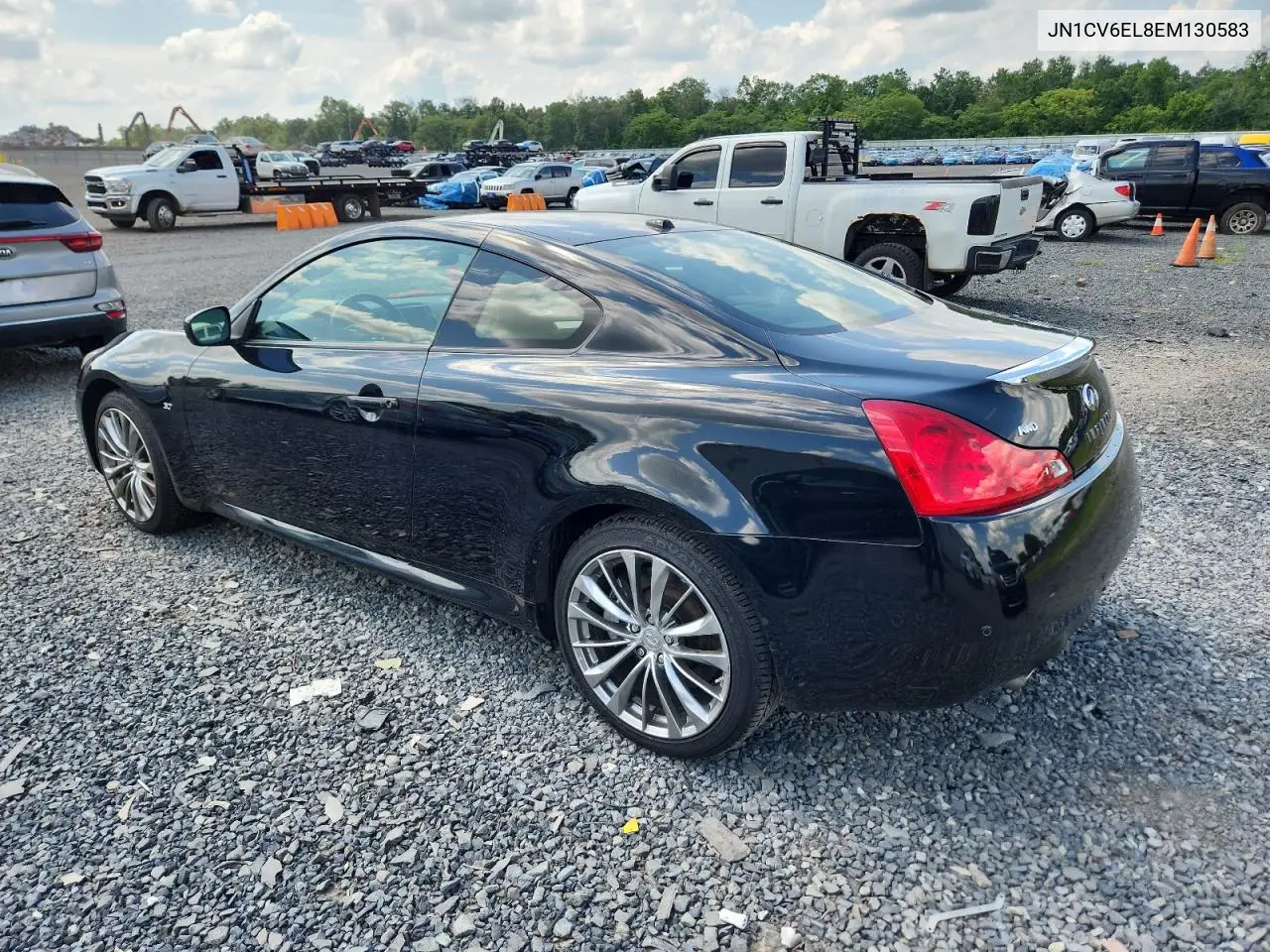 2014 Infiniti Q60 Journey VIN: JN1CV6EL8EM130583 Lot: 62537185