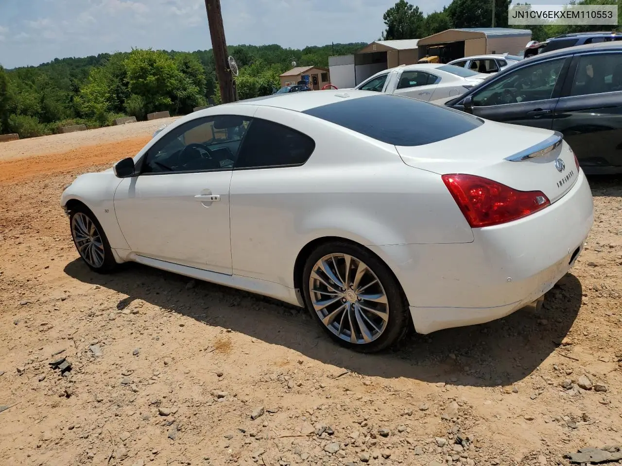 2014 Infiniti Q60 Journey VIN: JN1CV6EKXEM110553 Lot: 62891865