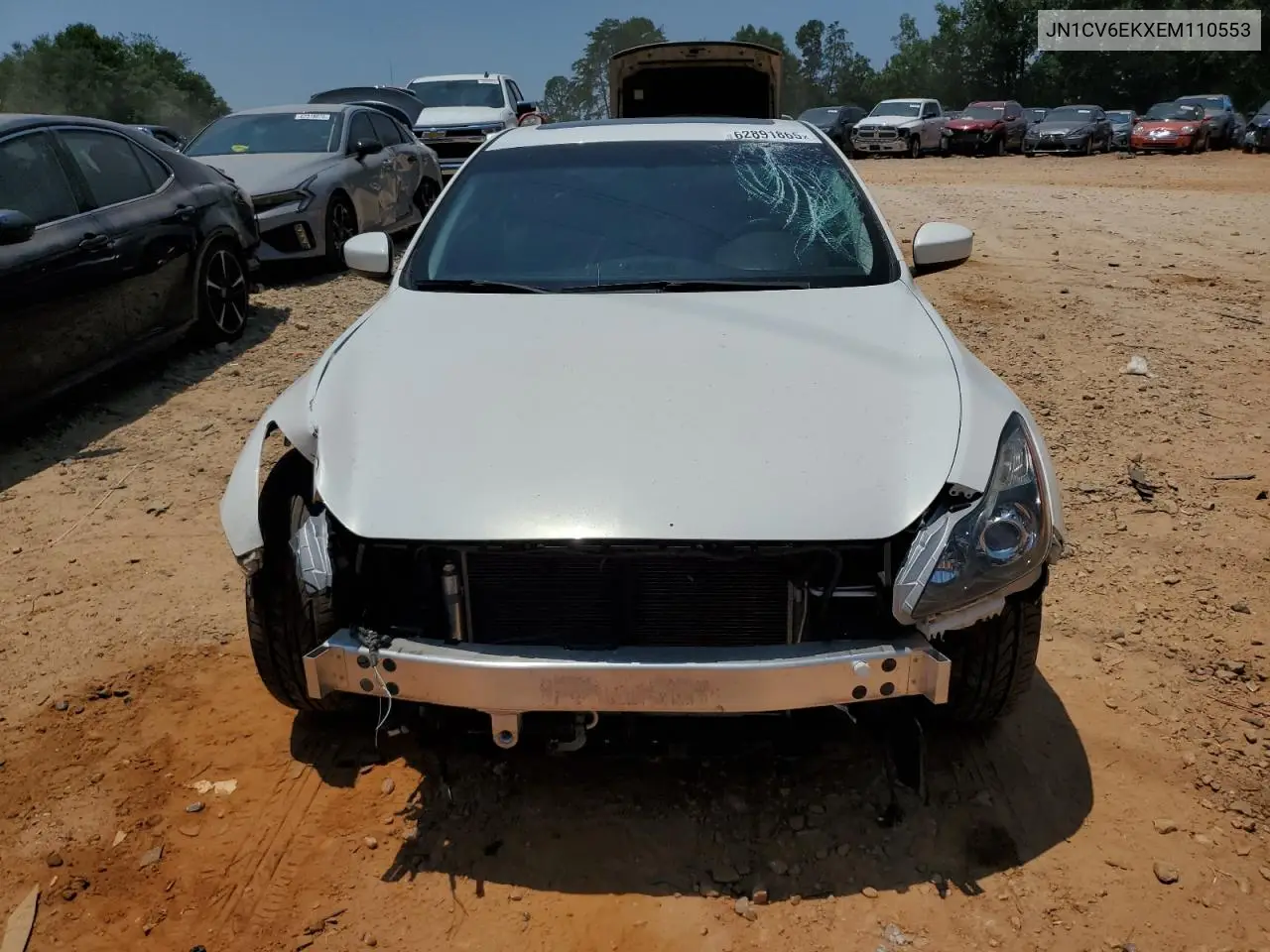 2014 Infiniti Q60 Journey VIN: JN1CV6EKXEM110553 Lot: 62891865
