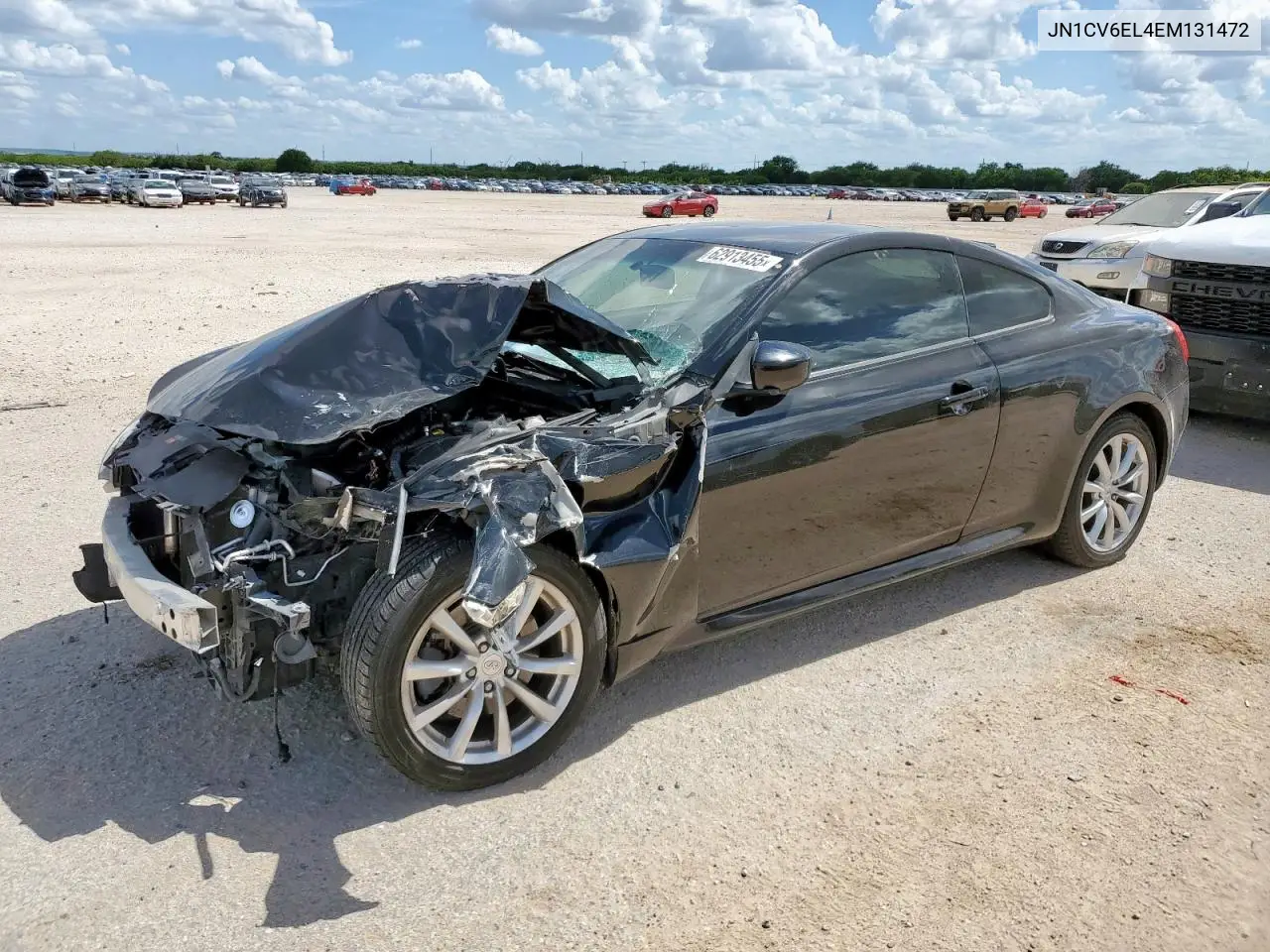 2014 Infiniti Q60 Journey VIN: JN1CV6EL4EM131472 Lot: 62913455