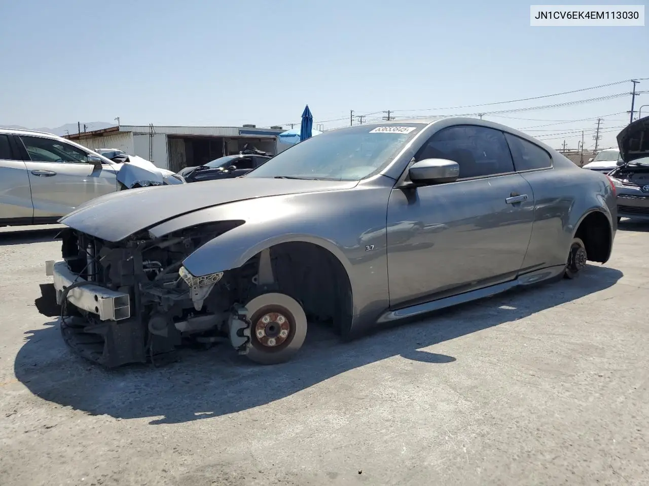 2014 Infiniti Q60 Journey VIN: JN1CV6EK4EM113030 Lot: 63653845