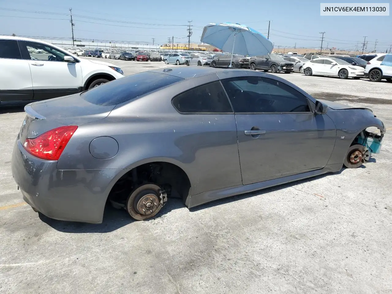 2014 Infiniti Q60 Journey VIN: JN1CV6EK4EM113030 Lot: 63653845