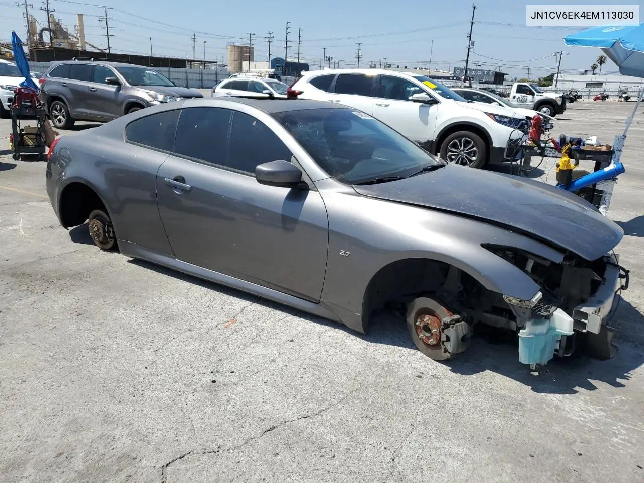2014 Infiniti Q60 Journey VIN: JN1CV6EK4EM113030 Lot: 63653845
