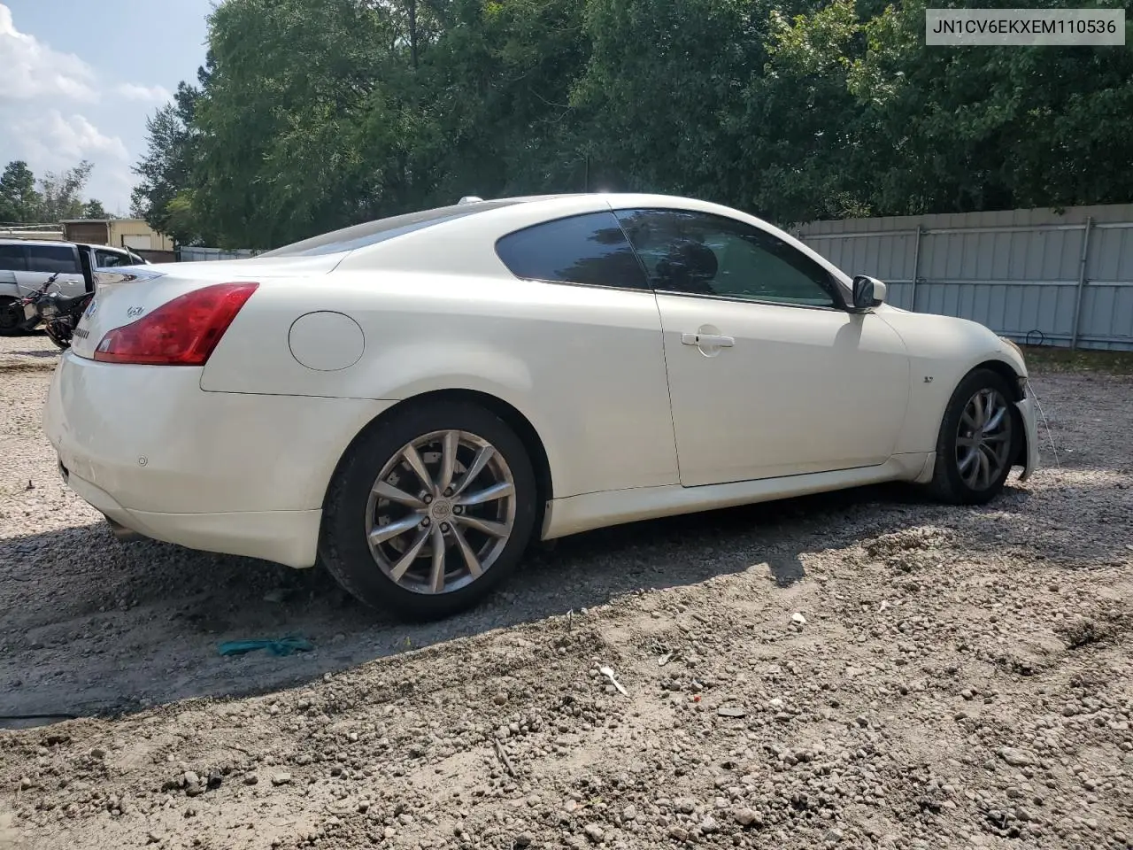 2014 Infiniti Q60 Journey VIN: JN1CV6EKXEM110536 Lot: 63760385