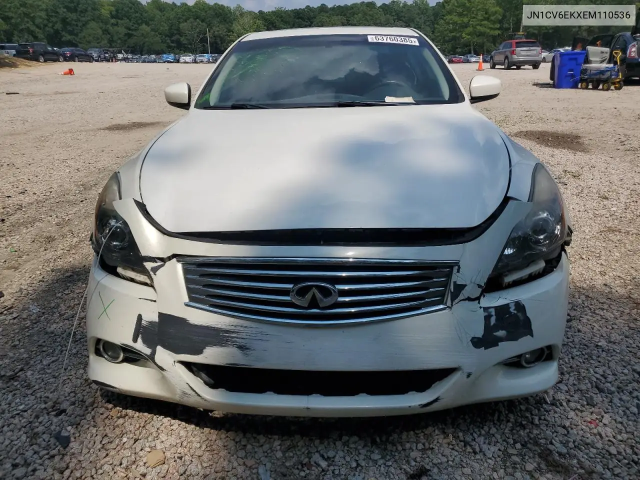 2014 Infiniti Q60 Journey VIN: JN1CV6EKXEM110536 Lot: 63760385
