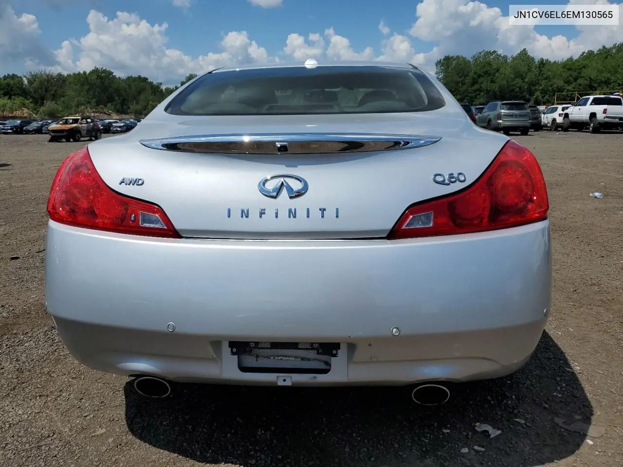 2014 Infiniti Q60 Journey VIN: JN1CV6EL6EM130565 Lot: 65171525