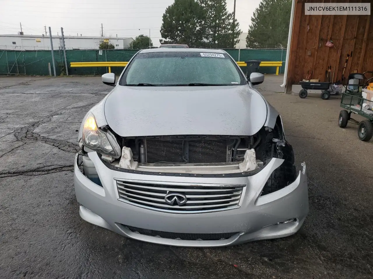2014 Infiniti Q60 Journey VIN: JN1CV6EK1EM111316 Lot: 65294275