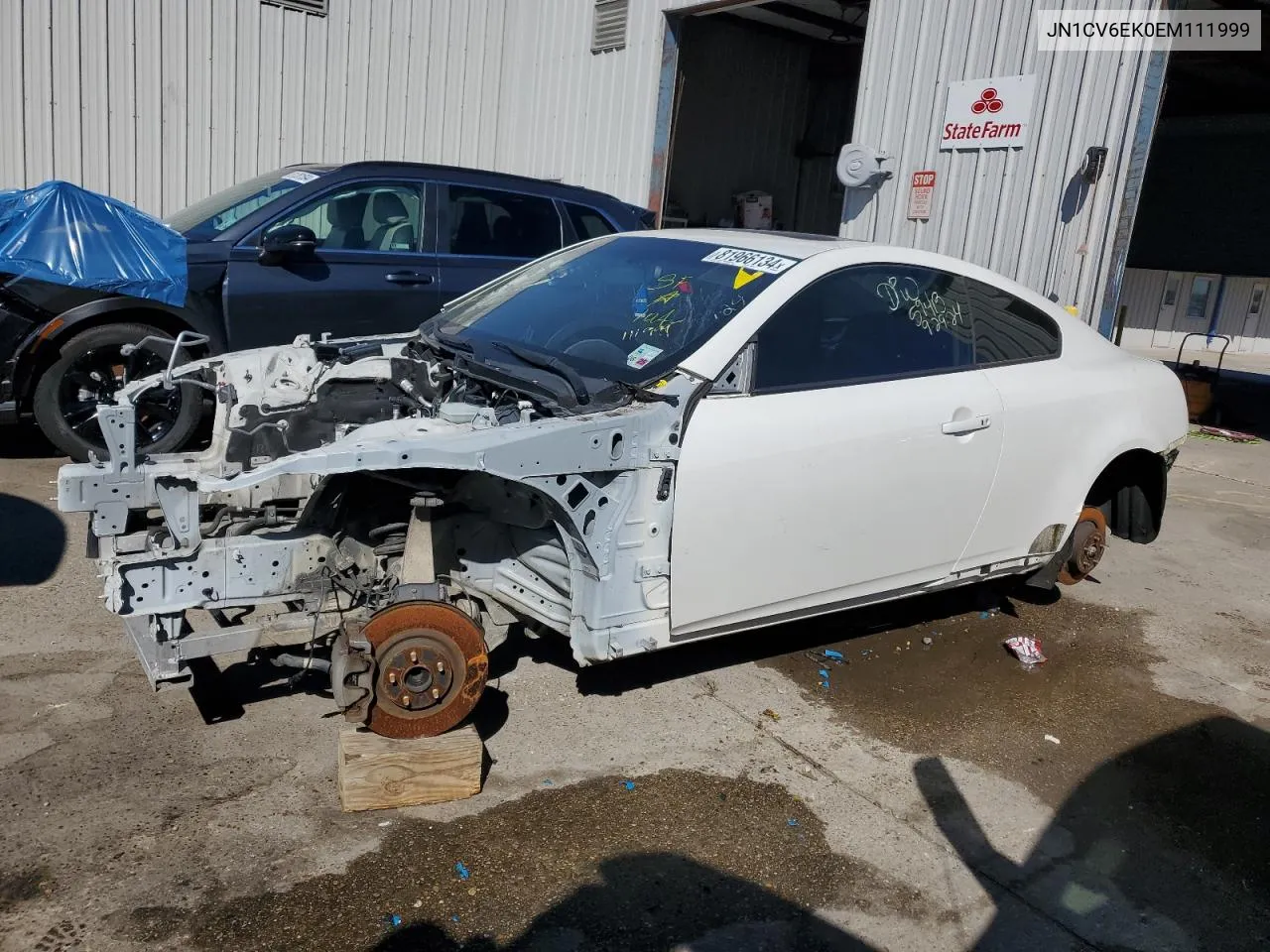 2014 Infiniti Q60 Journey VIN: JN1CV6EK0EM111999 Lot: 81966134
