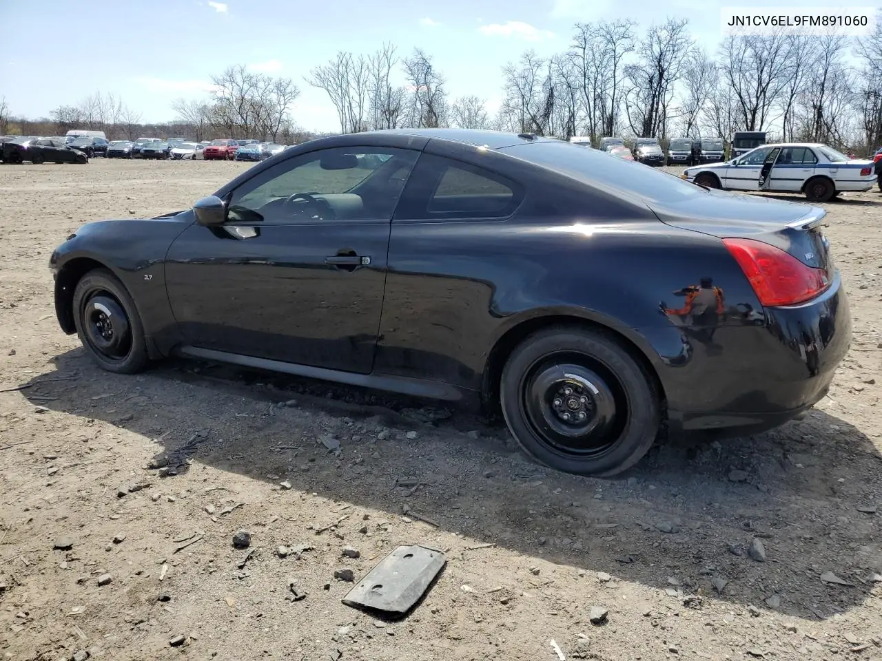 2015 Infiniti Q60 Journey VIN: JN1CV6EL9FM891060 Lot: 50604205