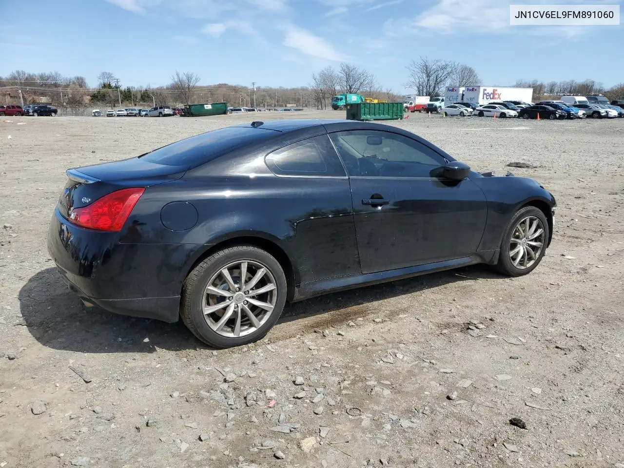2015 Infiniti Q60 Journey VIN: JN1CV6EL9FM891060 Lot: 50604205