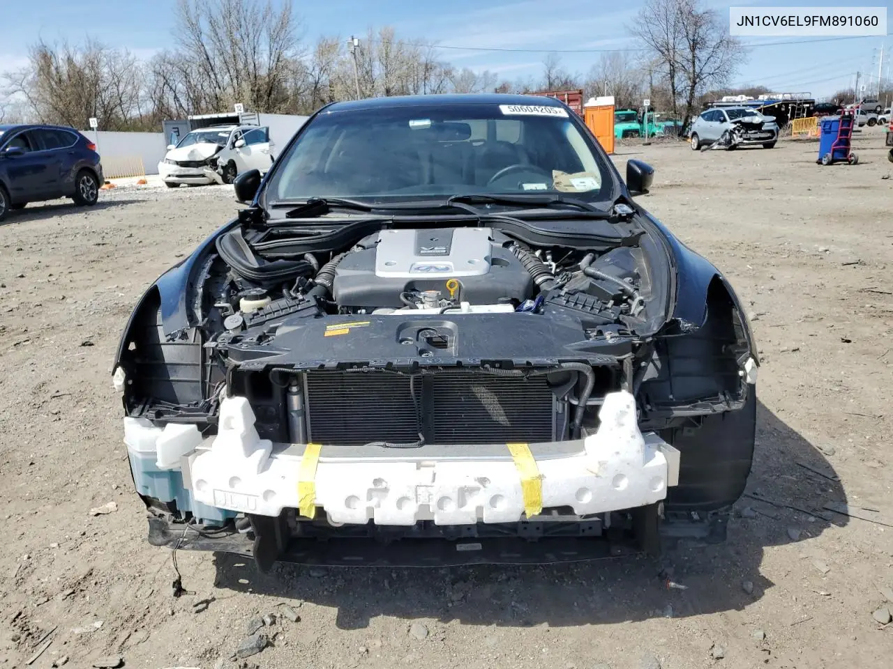 2015 Infiniti Q60 Journey VIN: JN1CV6EL9FM891060 Lot: 50604205