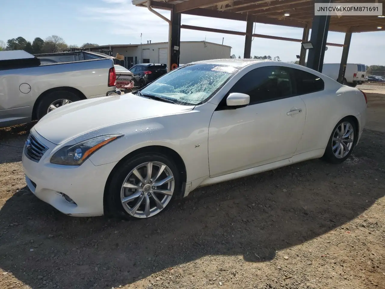 2015 Infiniti Q60 Journey VIN: JN1CV6EK0FM871691 Lot: 50782645