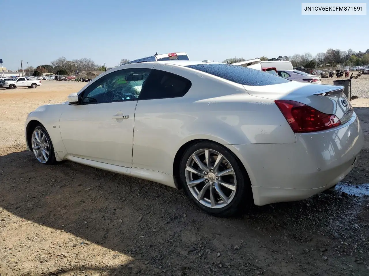 2015 Infiniti Q60 Journey VIN: JN1CV6EK0FM871691 Lot: 50782645