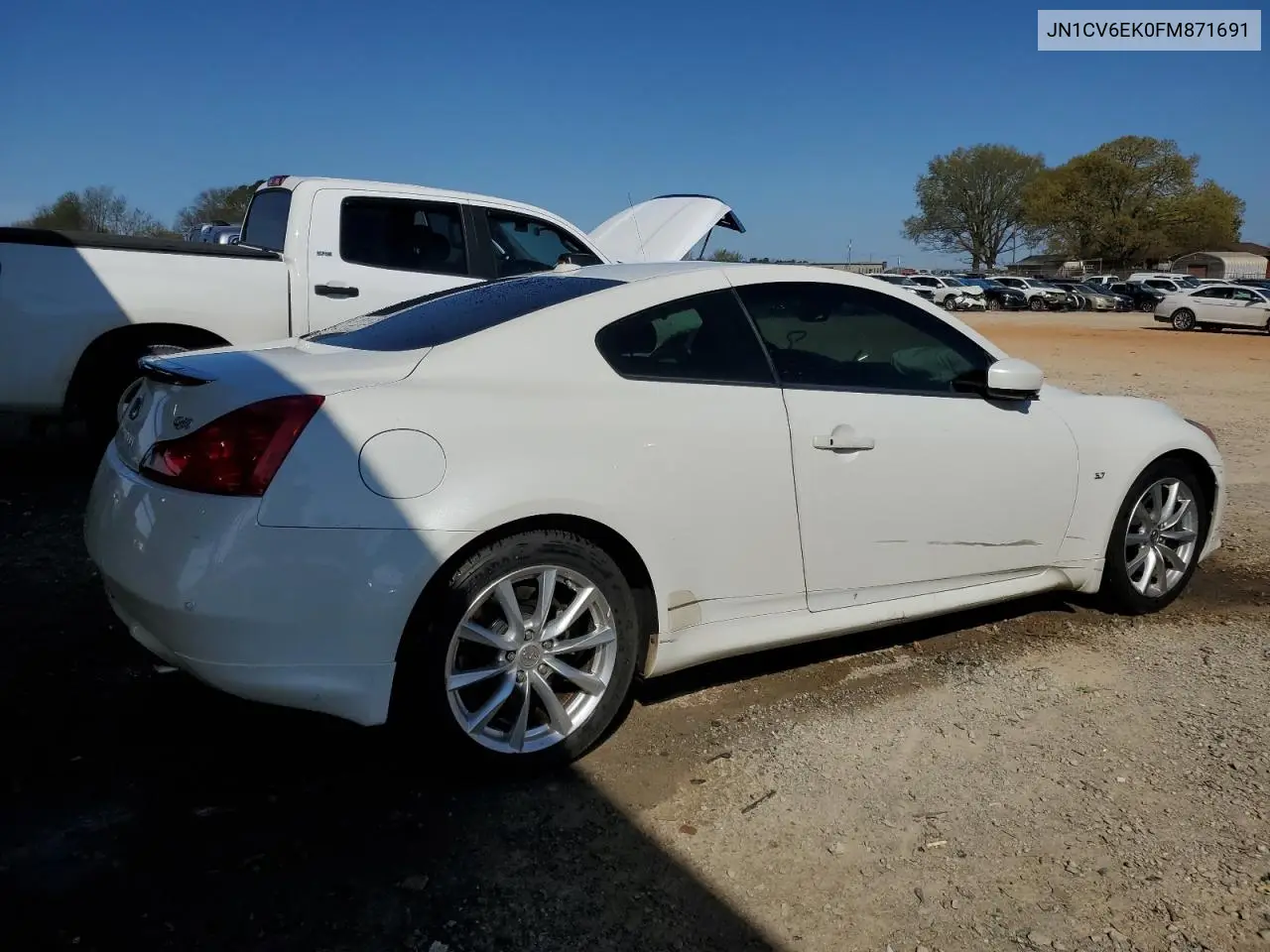 2015 Infiniti Q60 Journey VIN: JN1CV6EK0FM871691 Lot: 50782645