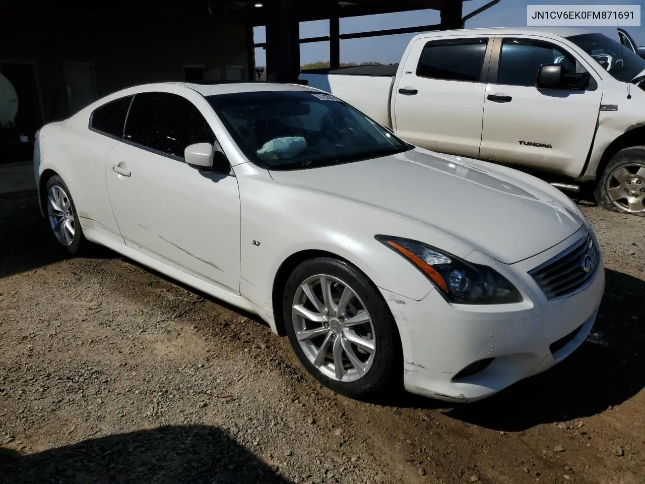 2015 Infiniti Q60 Journey VIN: JN1CV6EK0FM871691 Lot: 50782645