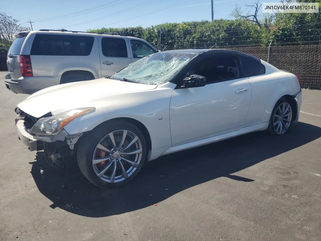2015 Infiniti Q60 Journey VIN: JN1CV6EK4FM870141 Lot: 52648095