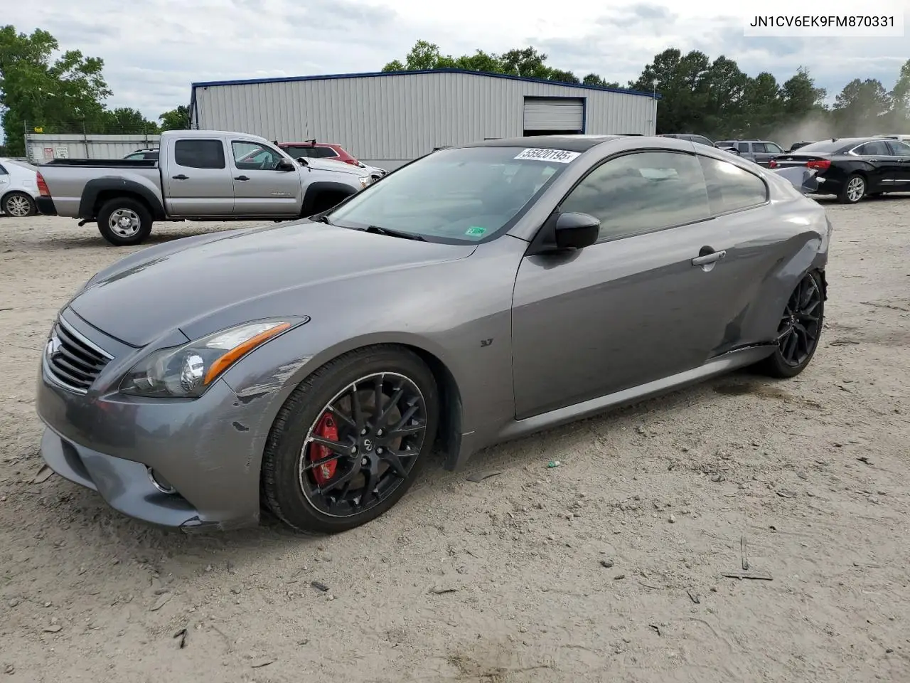 2015 Infiniti Q60 Journey VIN: JN1CV6EK9FM870331 Lot: 55920195