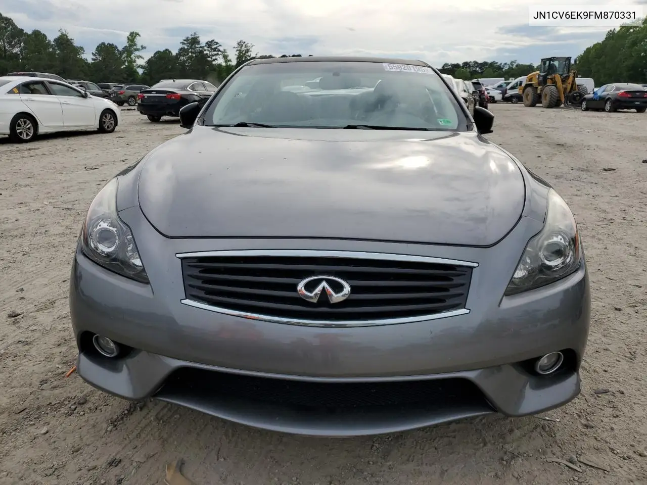 2015 Infiniti Q60 Journey VIN: JN1CV6EK9FM870331 Lot: 55920195