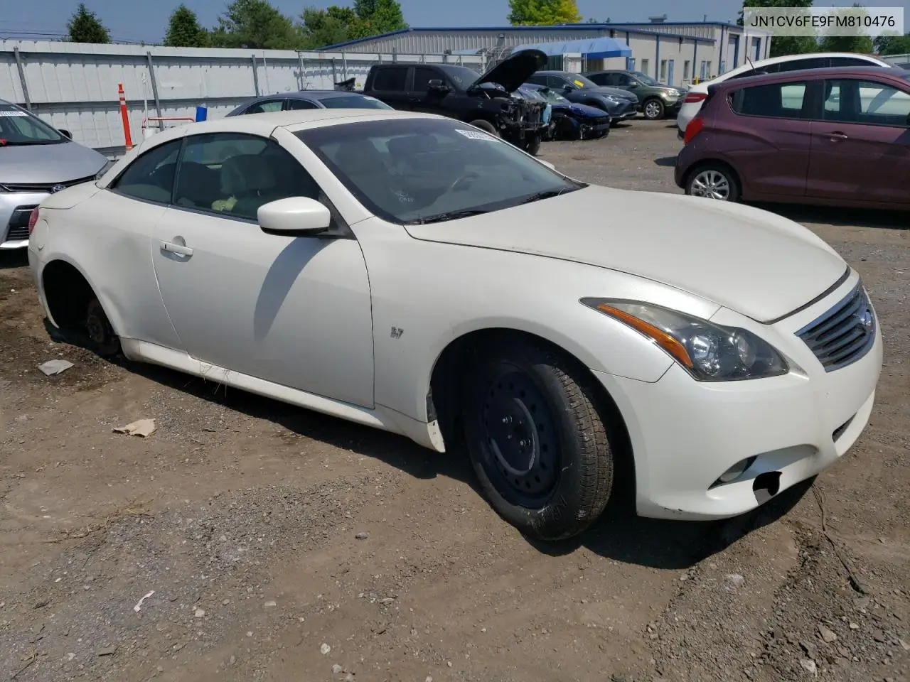 2015 Infiniti Q60 Base VIN: JN1CV6FE9FM810476 Lot: 58850725