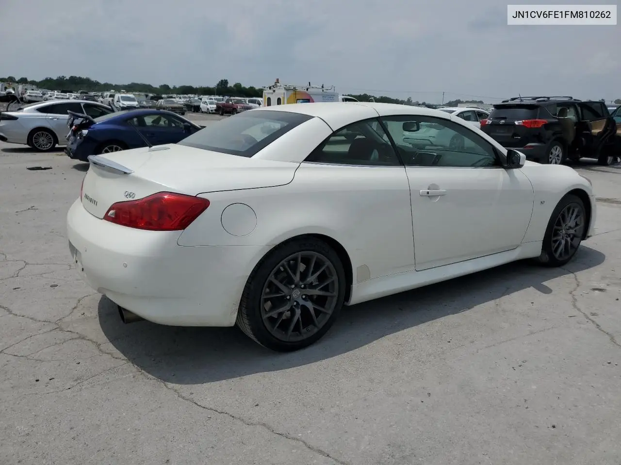 2015 Infiniti Q60 Base VIN: JN1CV6FE1FM810262 Lot: 59745585