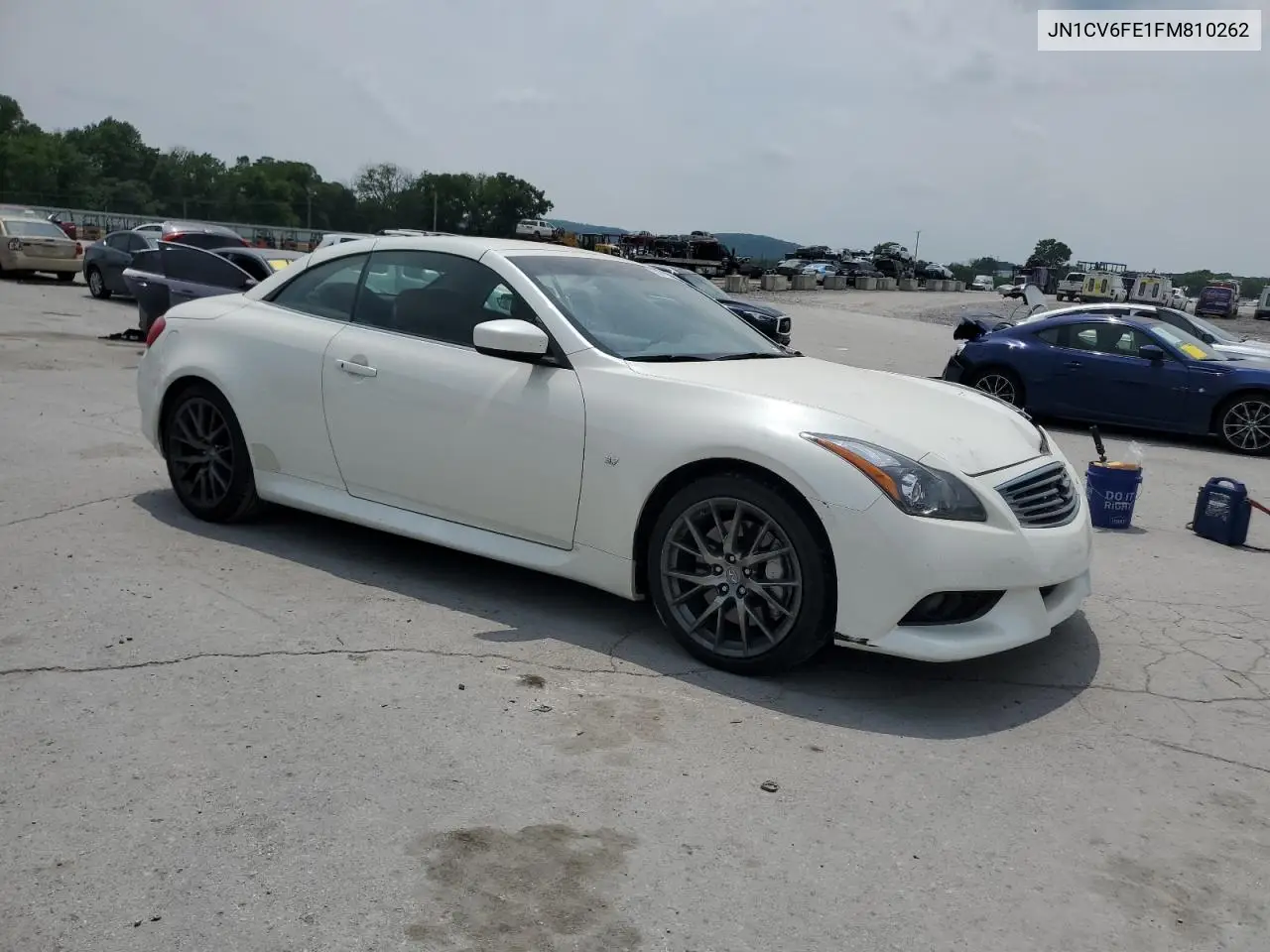 2015 Infiniti Q60 Base VIN: JN1CV6FE1FM810262 Lot: 59745585