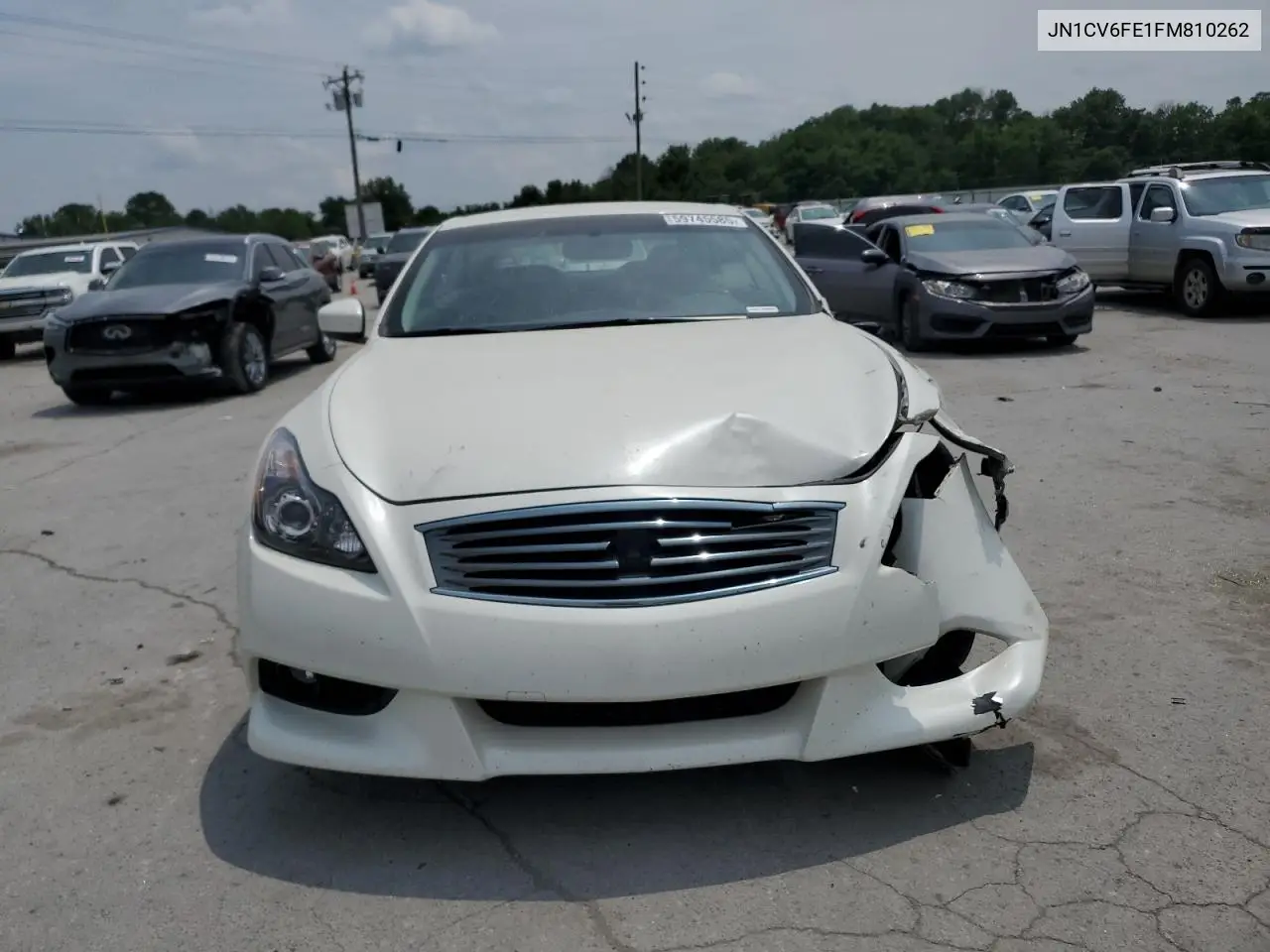 2015 Infiniti Q60 Base VIN: JN1CV6FE1FM810262 Lot: 59745585