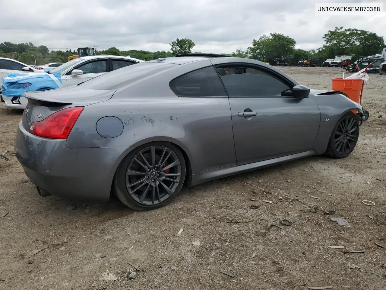 2015 Infiniti Q60 Journey VIN: JN1CV6EK5FM870388 Lot: 59975555