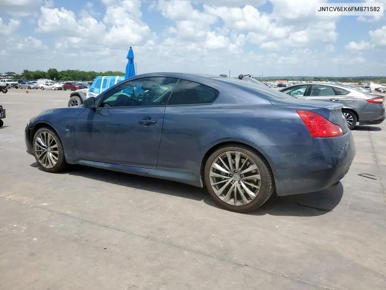 2015 Infiniti Q60 Journey VIN: JN1CV6EK6FM871582 Lot: 62221215
