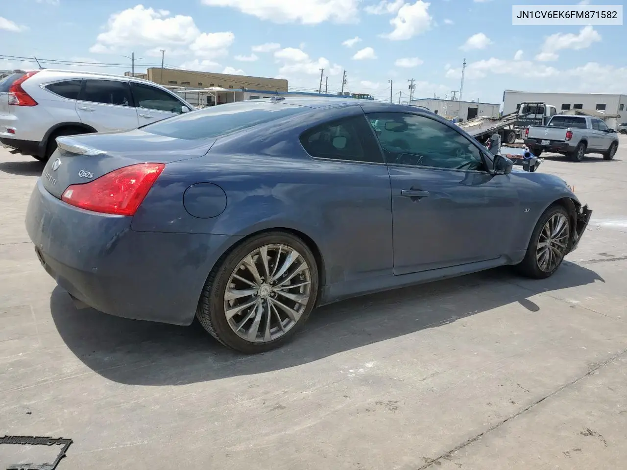 2015 Infiniti Q60 Journey VIN: JN1CV6EK6FM871582 Lot: 62221215