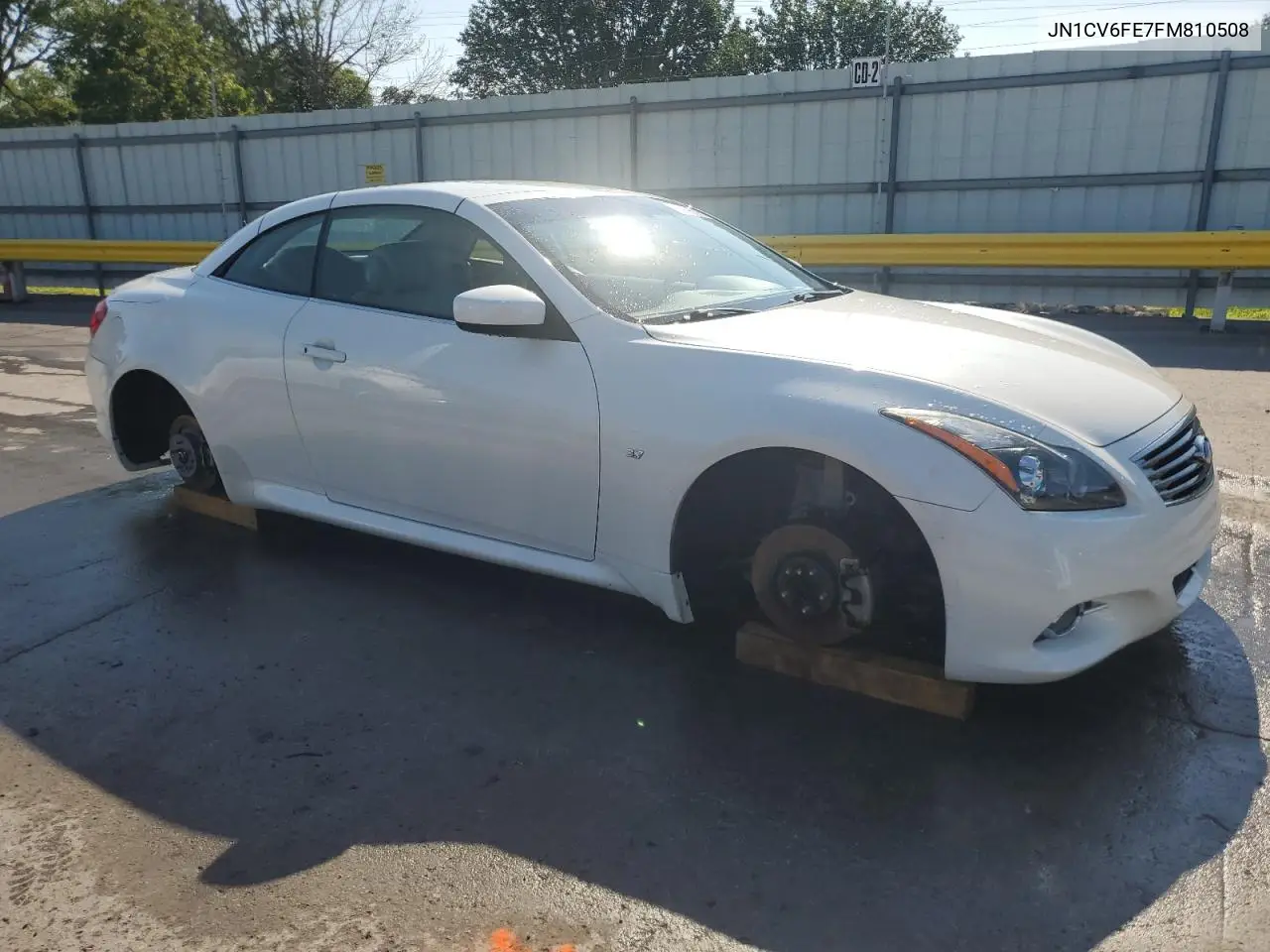 2015 Infiniti Q60 Base VIN: JN1CV6FE7FM810508 Lot: 63295685