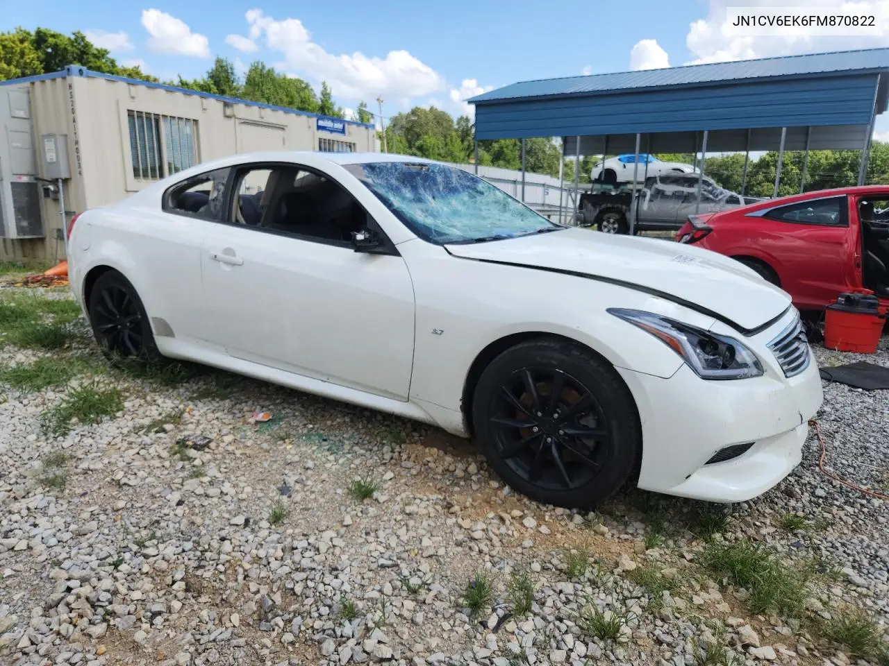 2015 Infiniti Q60 Journey VIN: JN1CV6EK6FM870822 Lot: 64929075