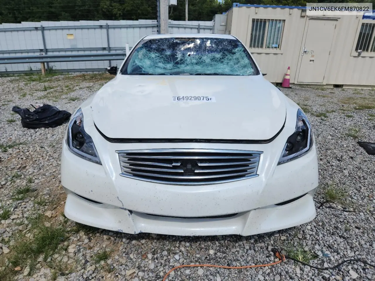 2015 Infiniti Q60 Journey VIN: JN1CV6EK6FM870822 Lot: 64929075