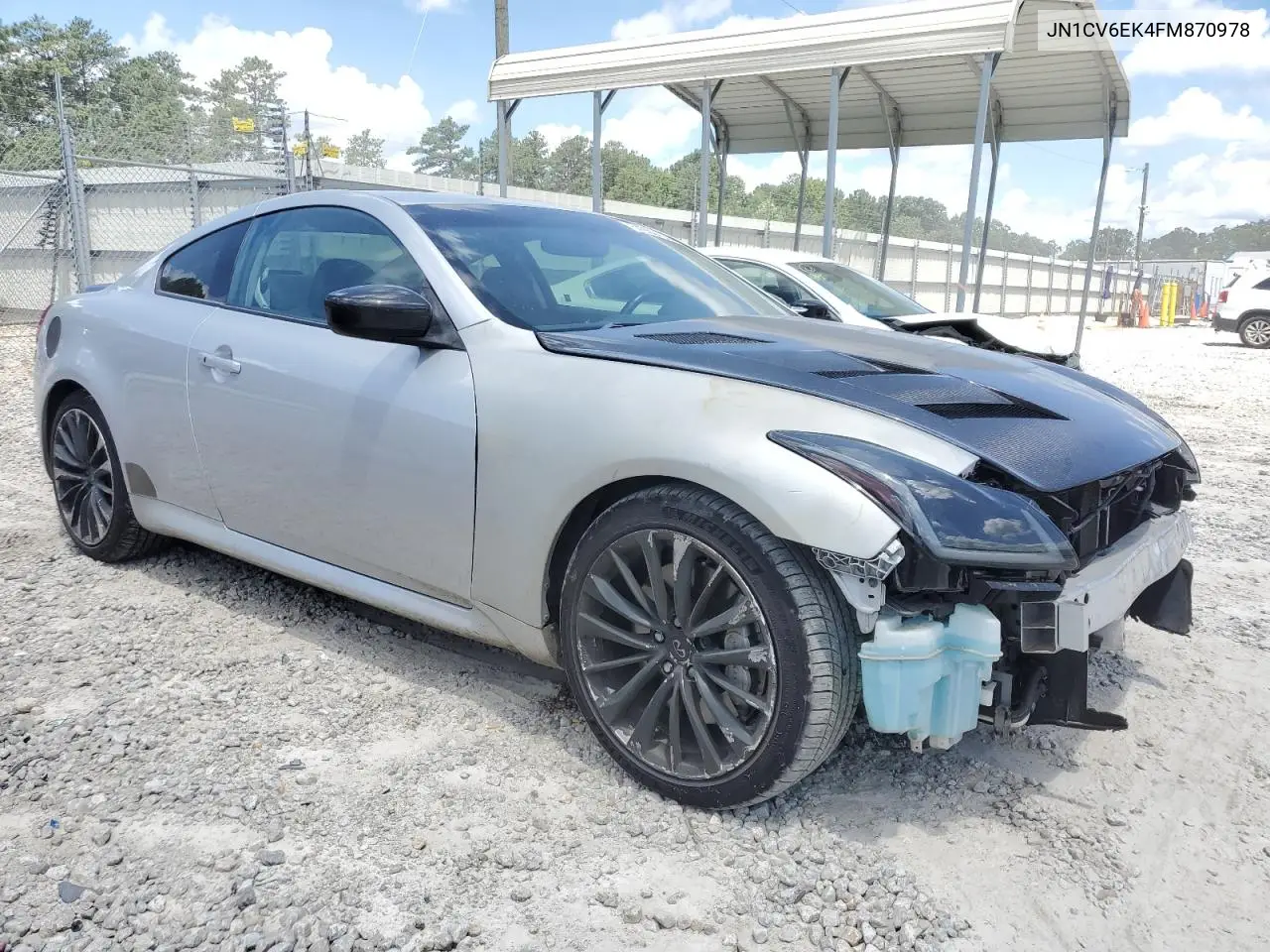 2015 Infiniti Q60 Journey VIN: JN1CV6EK4FM870978 Lot: 64933795