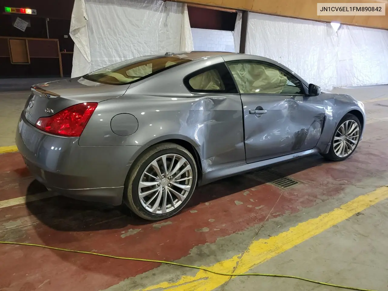 2015 Infiniti Q60 Journey VIN: JN1CV6EL1FM890842 Lot: 65058815