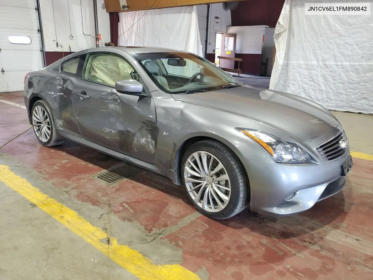 2015 Infiniti Q60 Journey VIN: JN1CV6EL1FM890842 Lot: 65058815