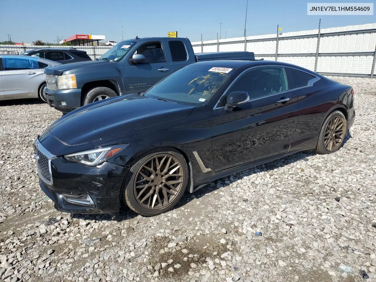 2017 Infiniti Q60 Premium VIN: JN1EV7EL1HM554609 Lot: 46040365