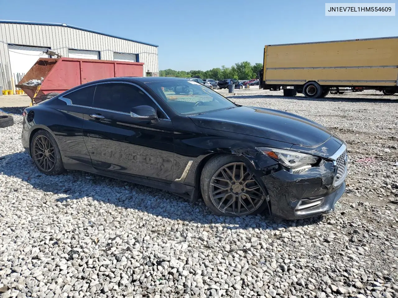 2017 Infiniti Q60 Premium VIN: JN1EV7EL1HM554609 Lot: 46040365