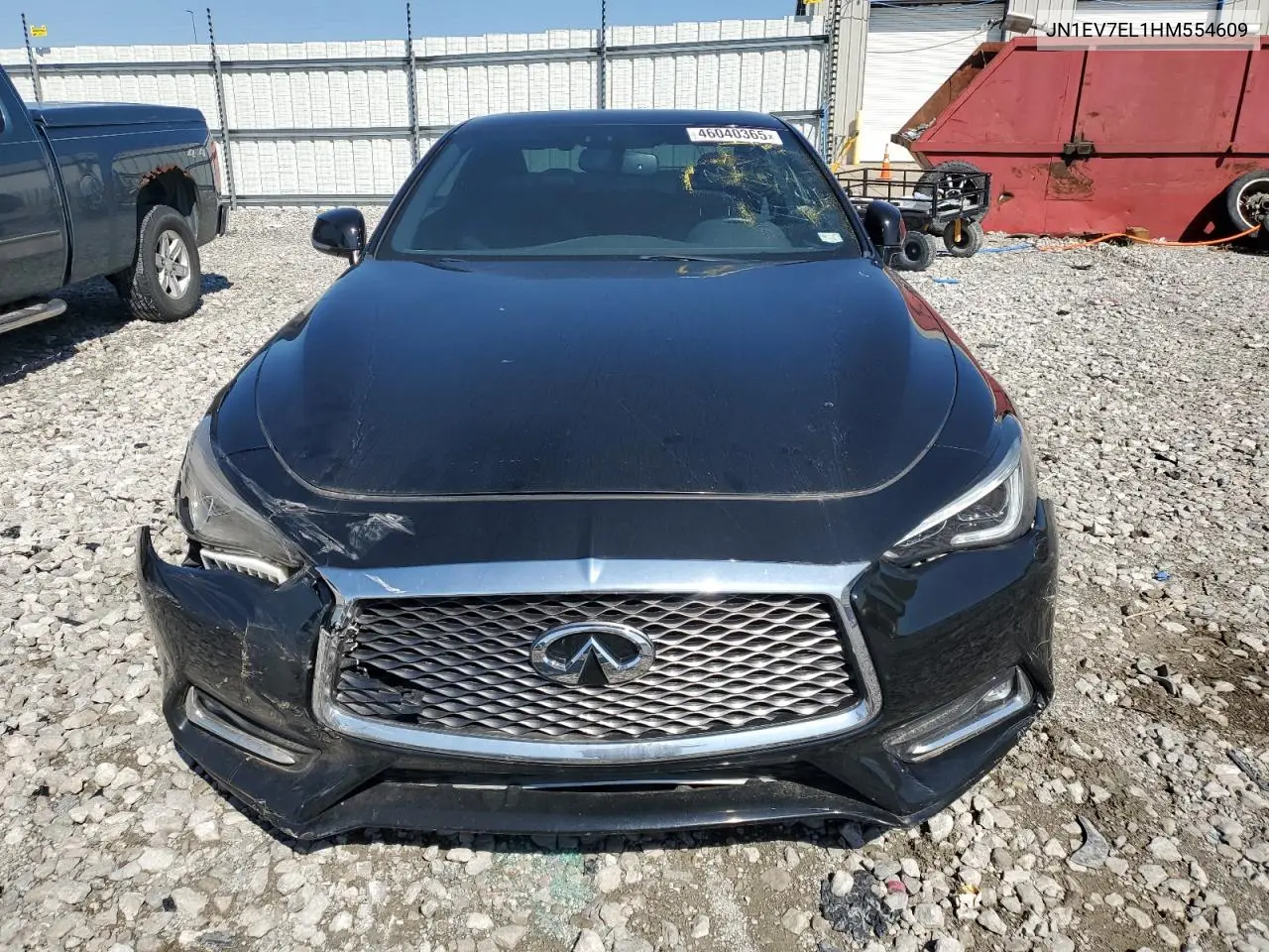 2017 Infiniti Q60 Premium VIN: JN1EV7EL1HM554609 Lot: 46040365