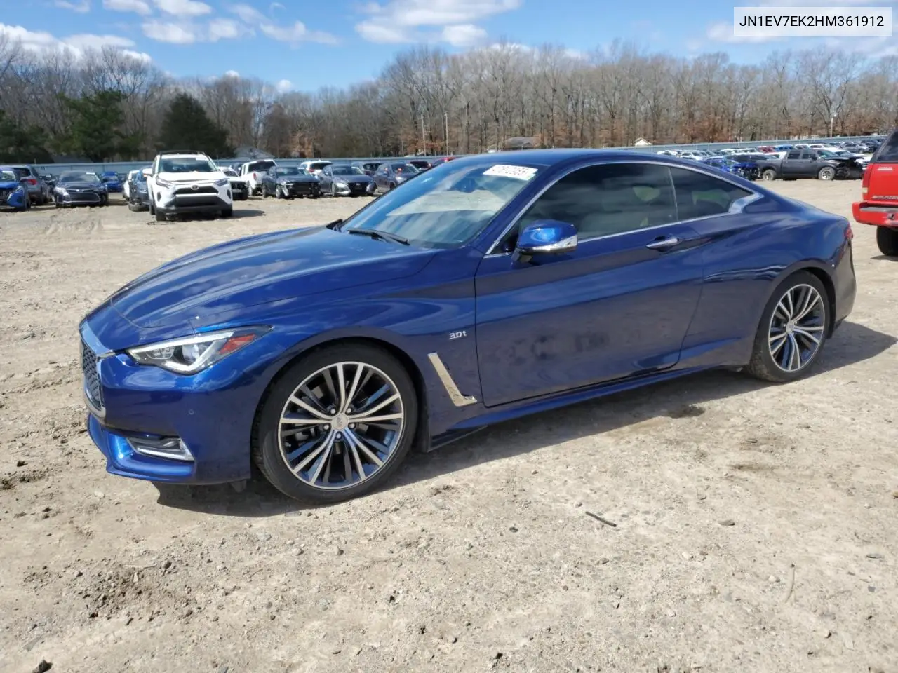 2017 Infiniti Q60 Premium VIN: JN1EV7EK2HM361912 Lot: 47612985
