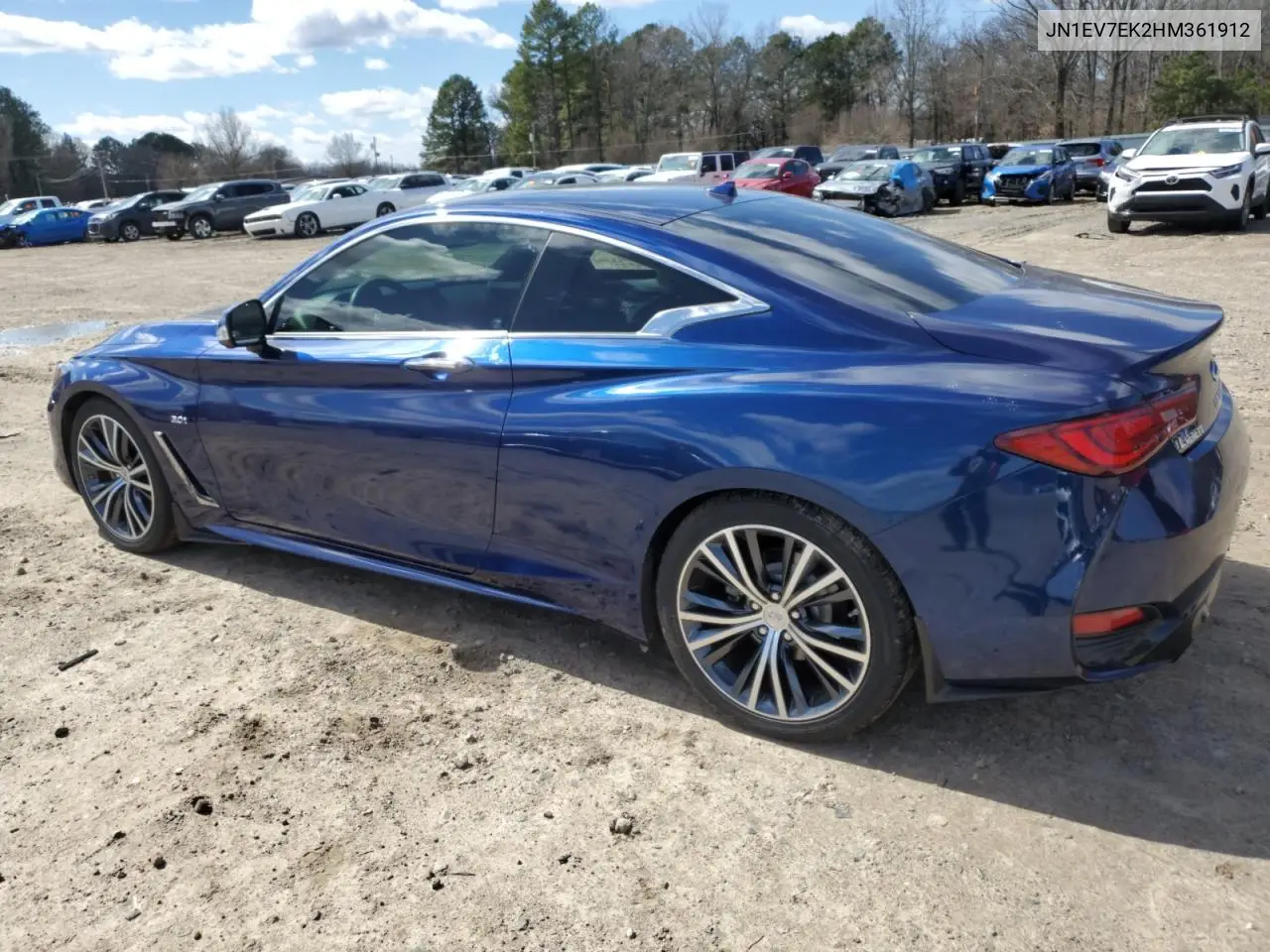 2017 Infiniti Q60 Premium VIN: JN1EV7EK2HM361912 Lot: 47612985