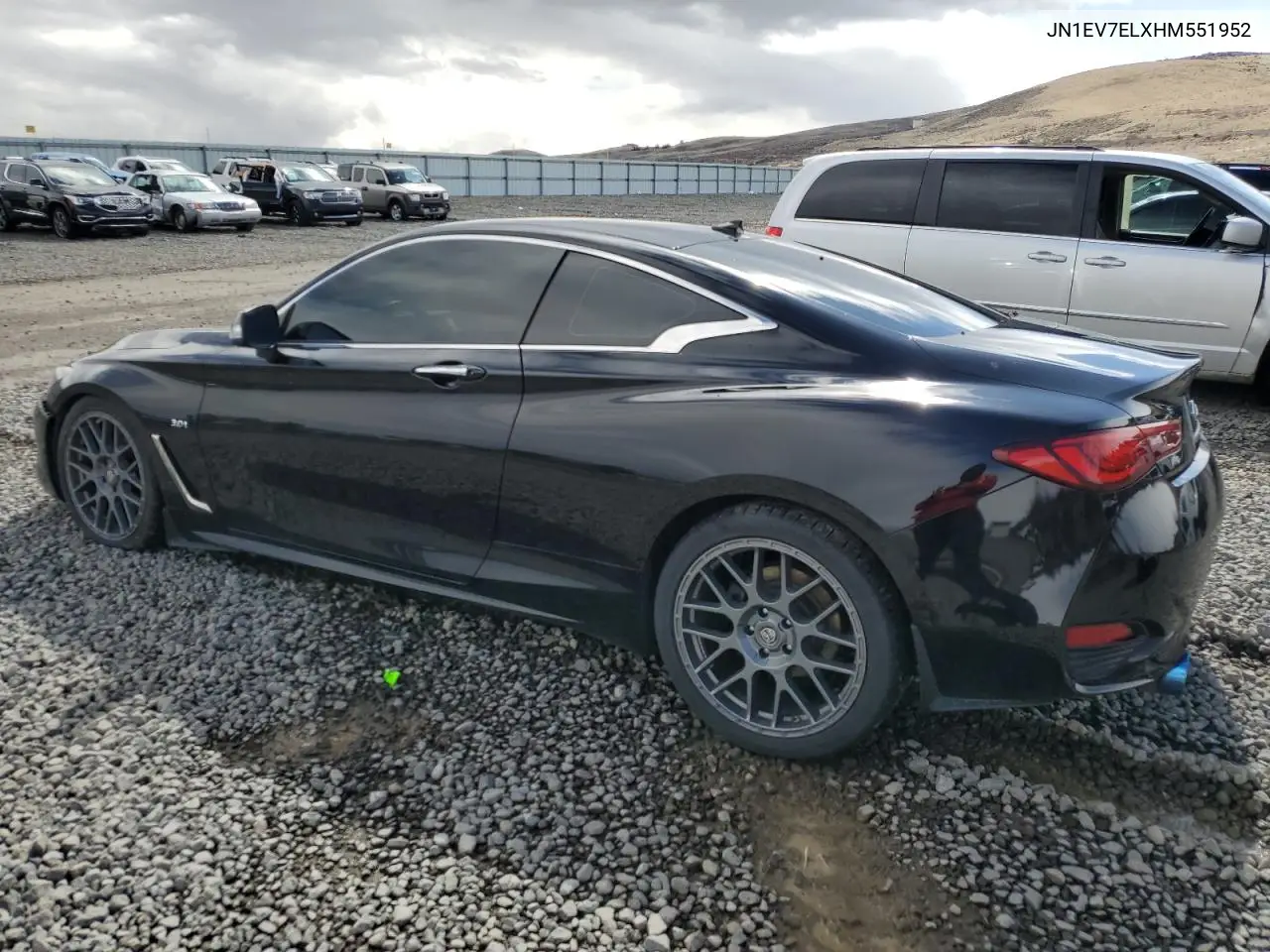 2017 Infiniti Q60 Premium VIN: JN1EV7ELXHM551952 Lot: 49099805