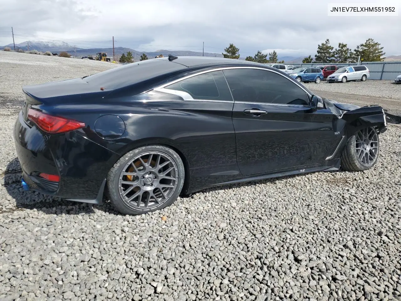 2017 Infiniti Q60 Premium VIN: JN1EV7ELXHM551952 Lot: 49099805