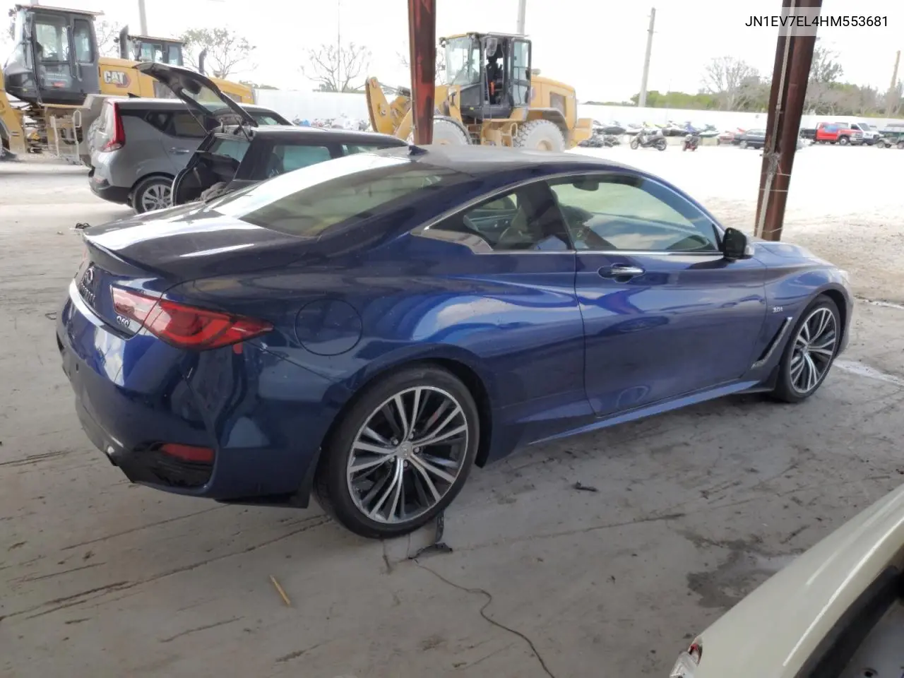 2017 Infiniti Q60 Premium VIN: JN1EV7EL4HM553681 Lot: 53128505