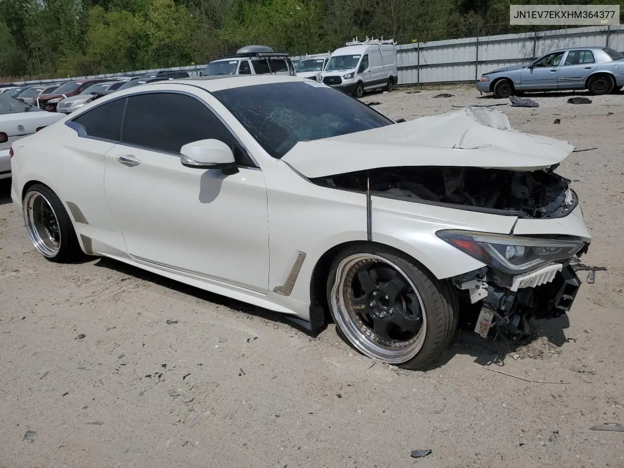 2017 Infiniti Q60 Premium VIN: JN1EV7EKXHM364377 Lot: 53701475
