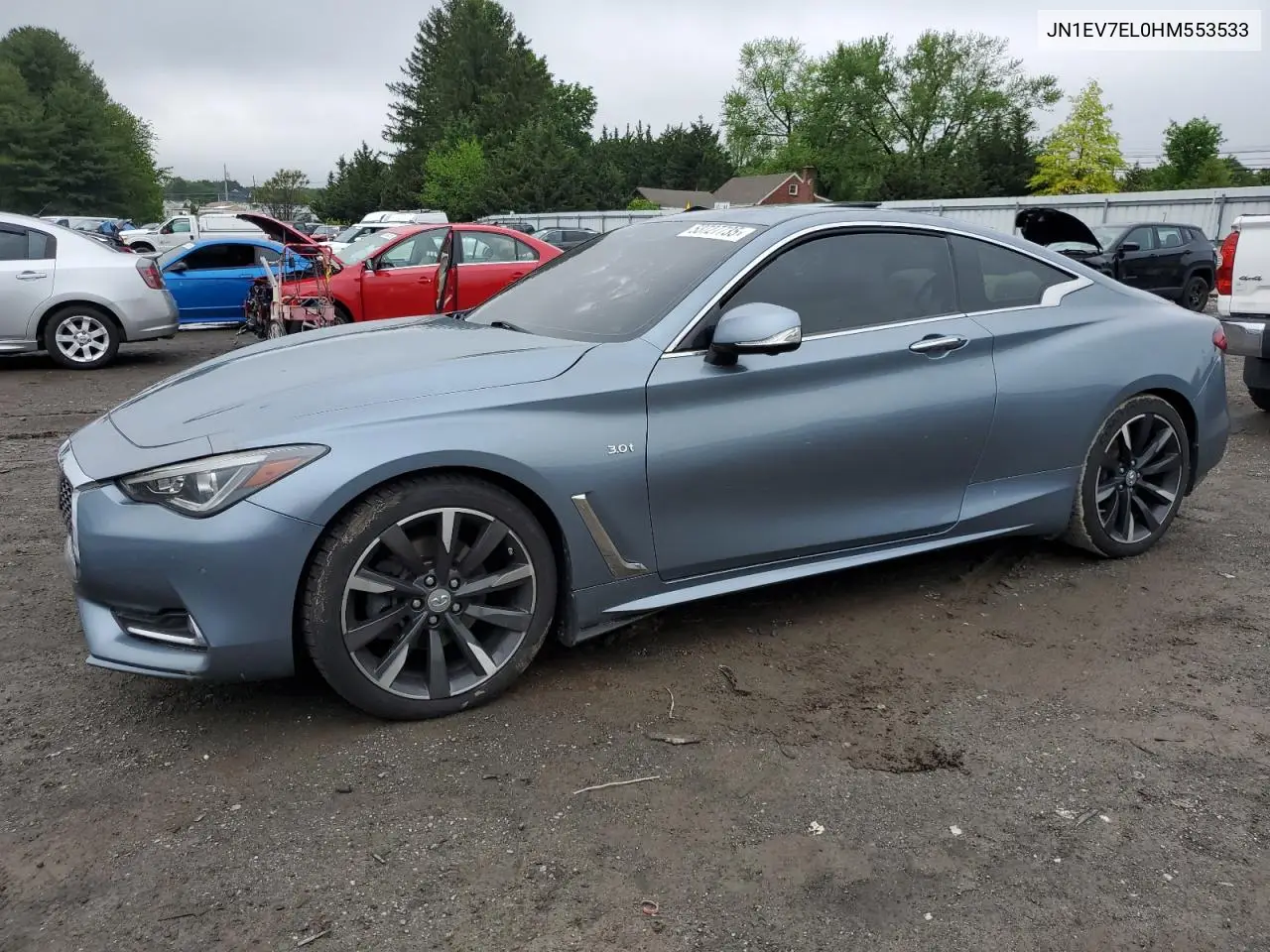 2017 Infiniti Q60 Premium VIN: JN1EV7EL0HM553533 Lot: 53727735