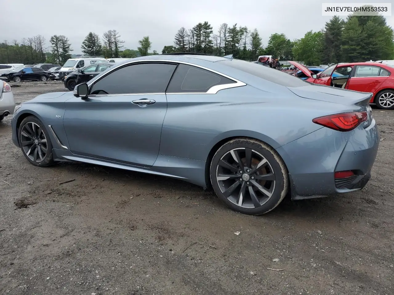 2017 Infiniti Q60 Premium VIN: JN1EV7EL0HM553533 Lot: 53727735