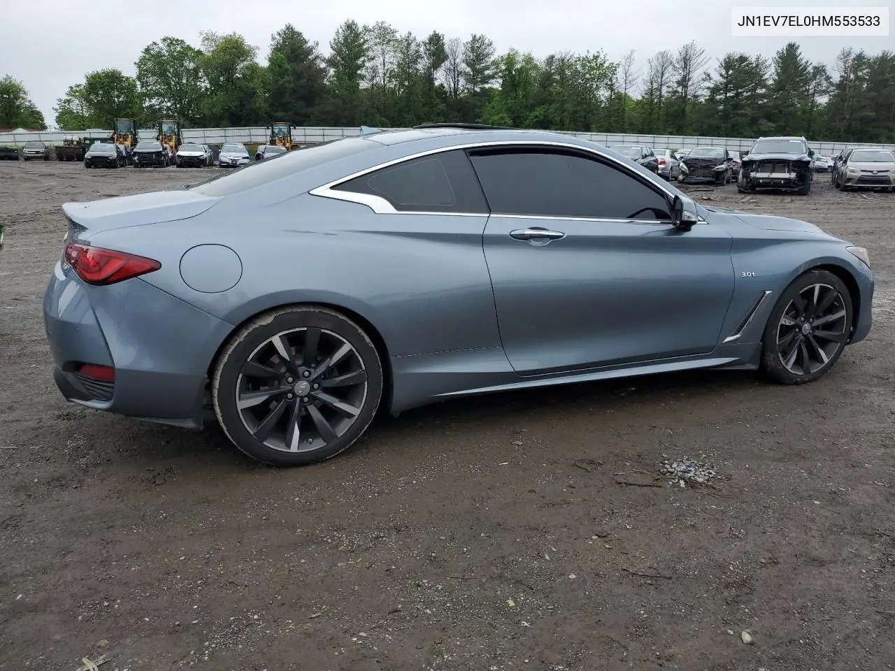 2017 Infiniti Q60 Premium VIN: JN1EV7EL0HM553533 Lot: 53727735
