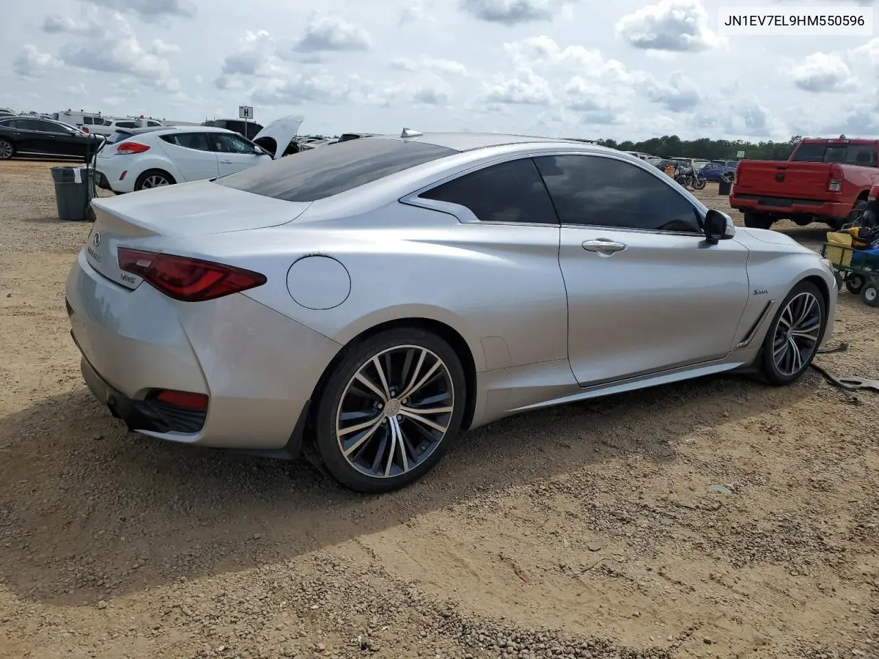 2017 Infiniti Q60 Premium VIN: JN1EV7EL9HM550596 Lot: 54850825